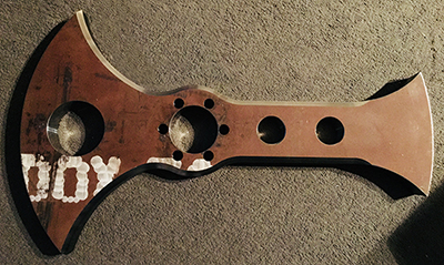 Monsoon's weapon bar (unpainted)